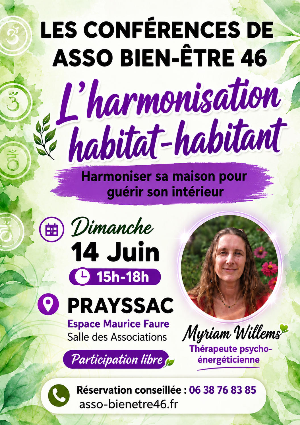 Conférence : Harmoniser sa maison pour guérir son intérieur