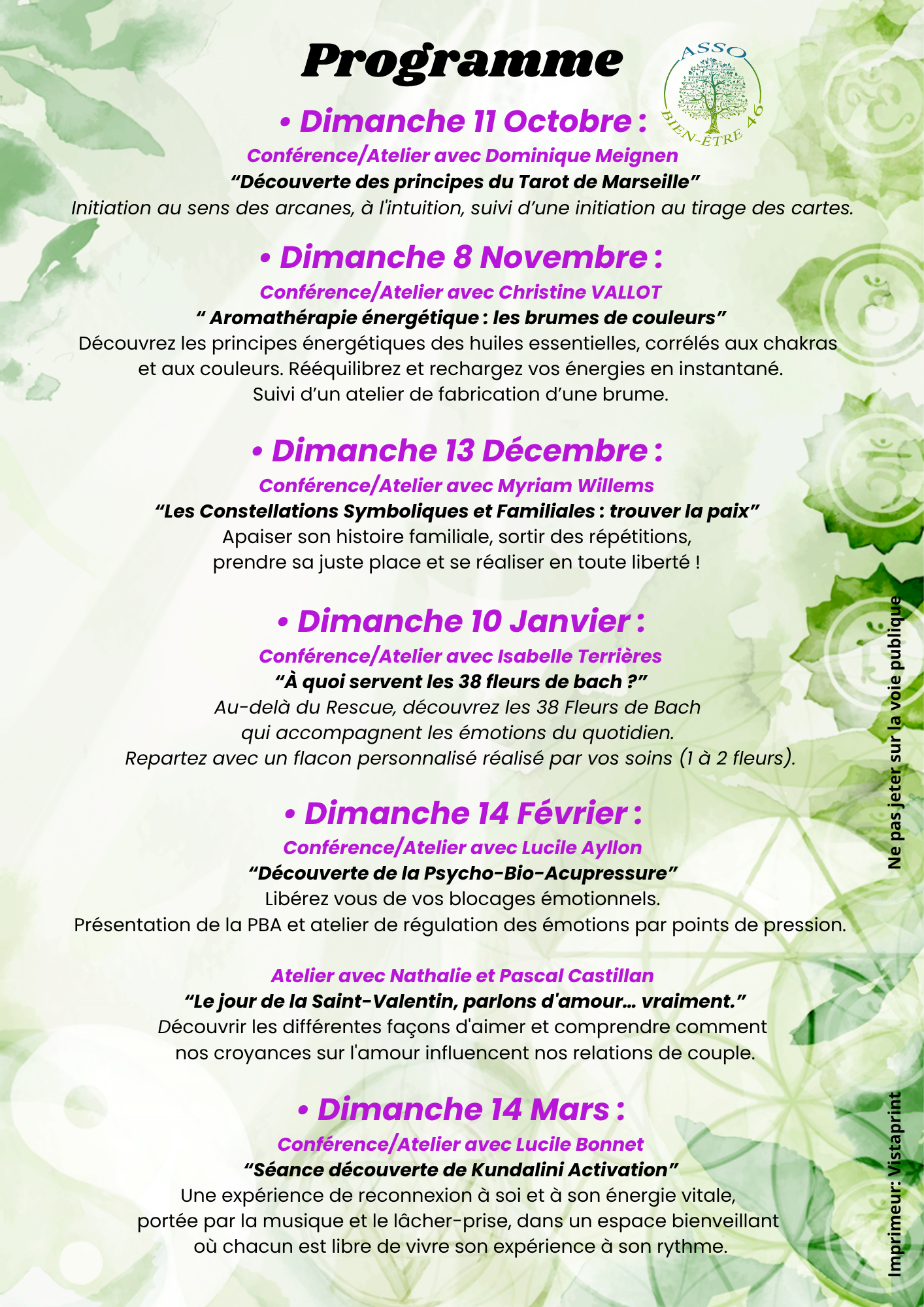 Atelier-conférence : “Découverte des principes du Tarot de Marseille”
